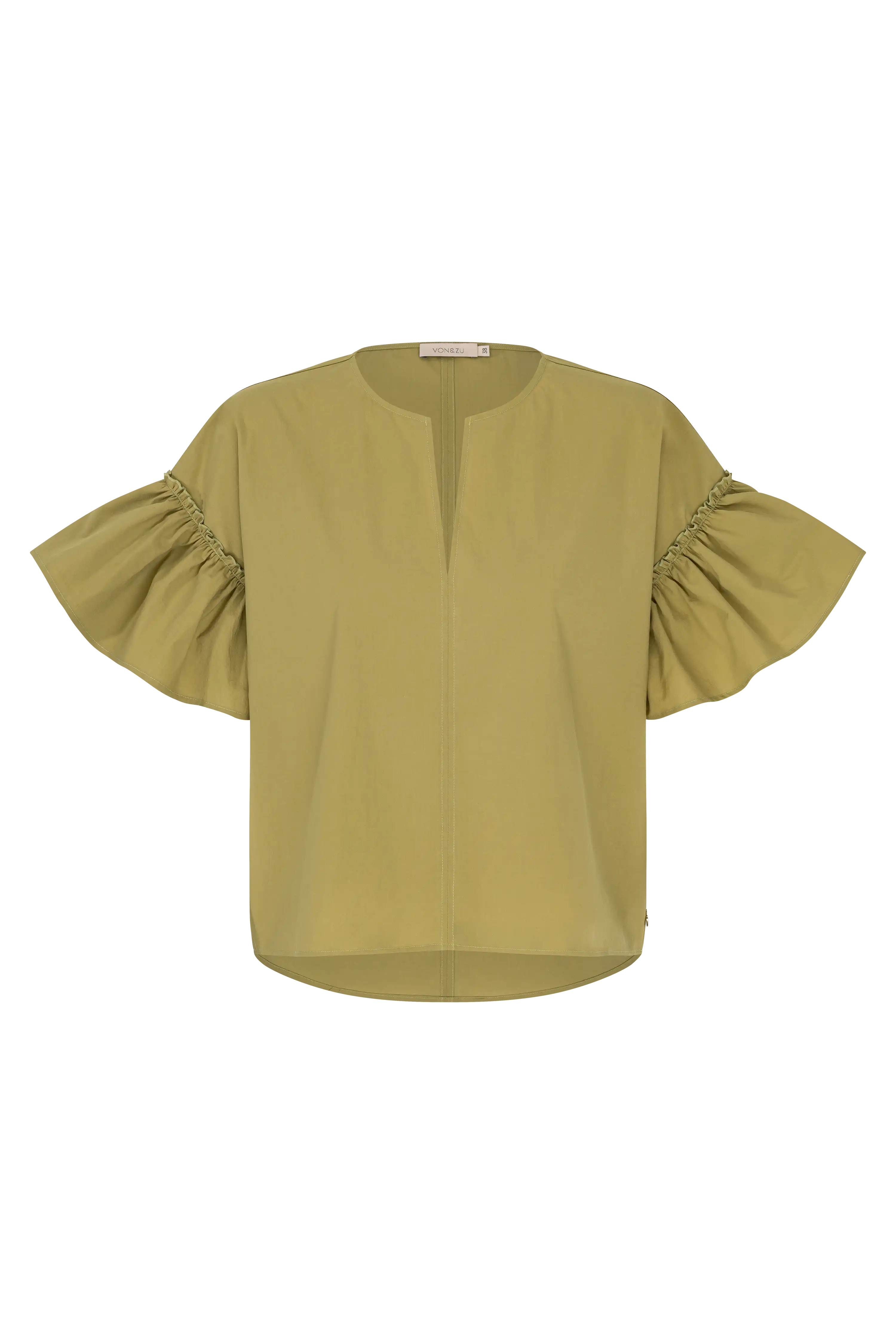 Popeline Schlupfbluse