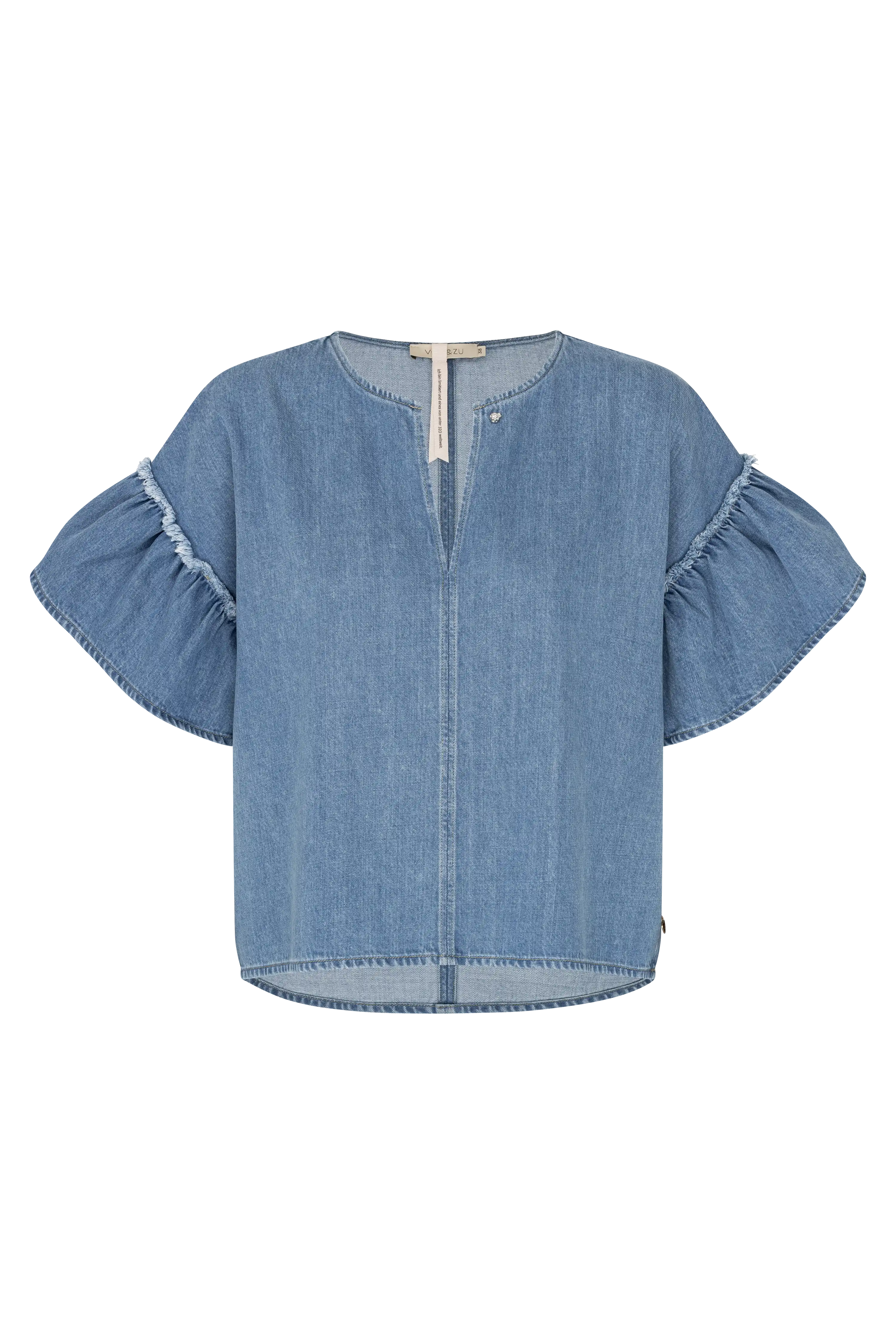 Jeans Schlupfbluse