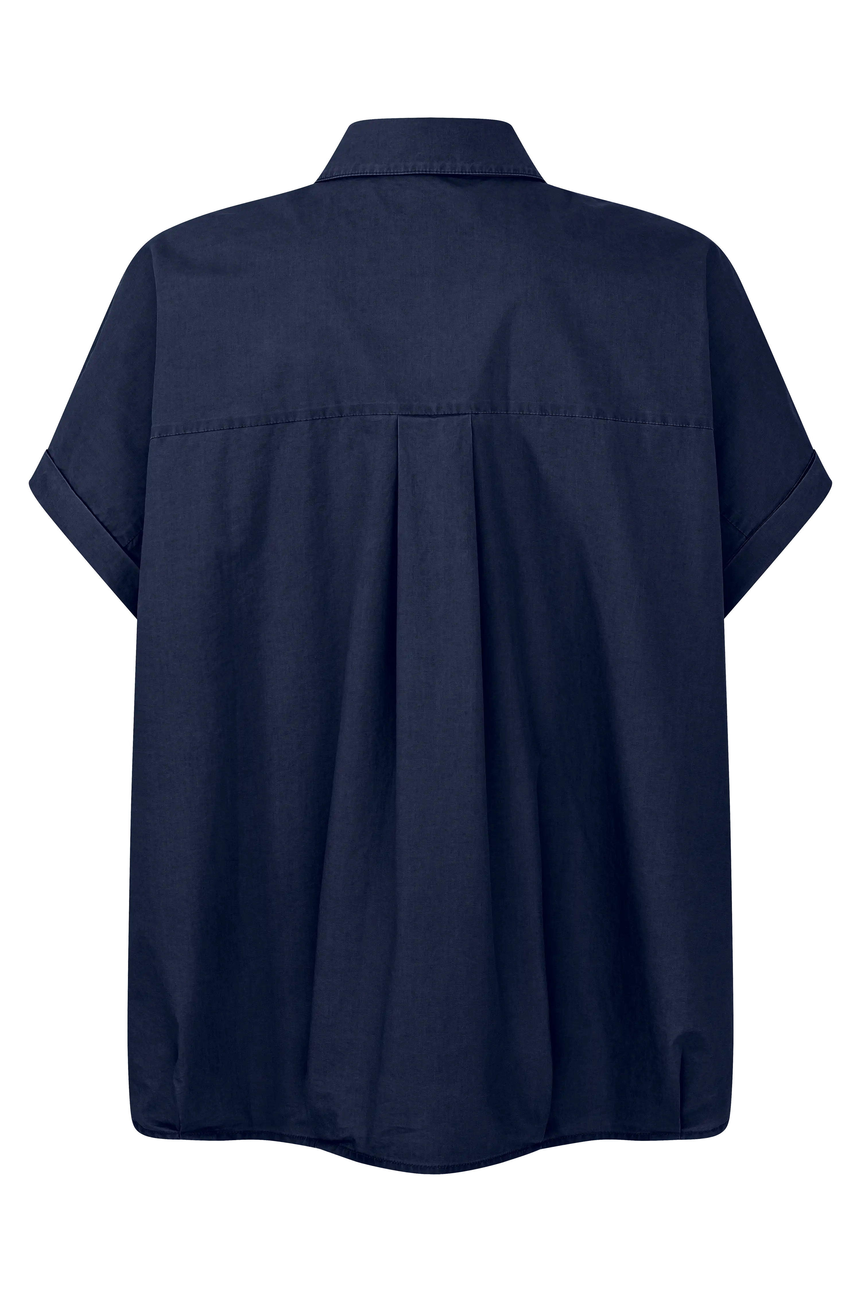 Oversized Popelinebluse