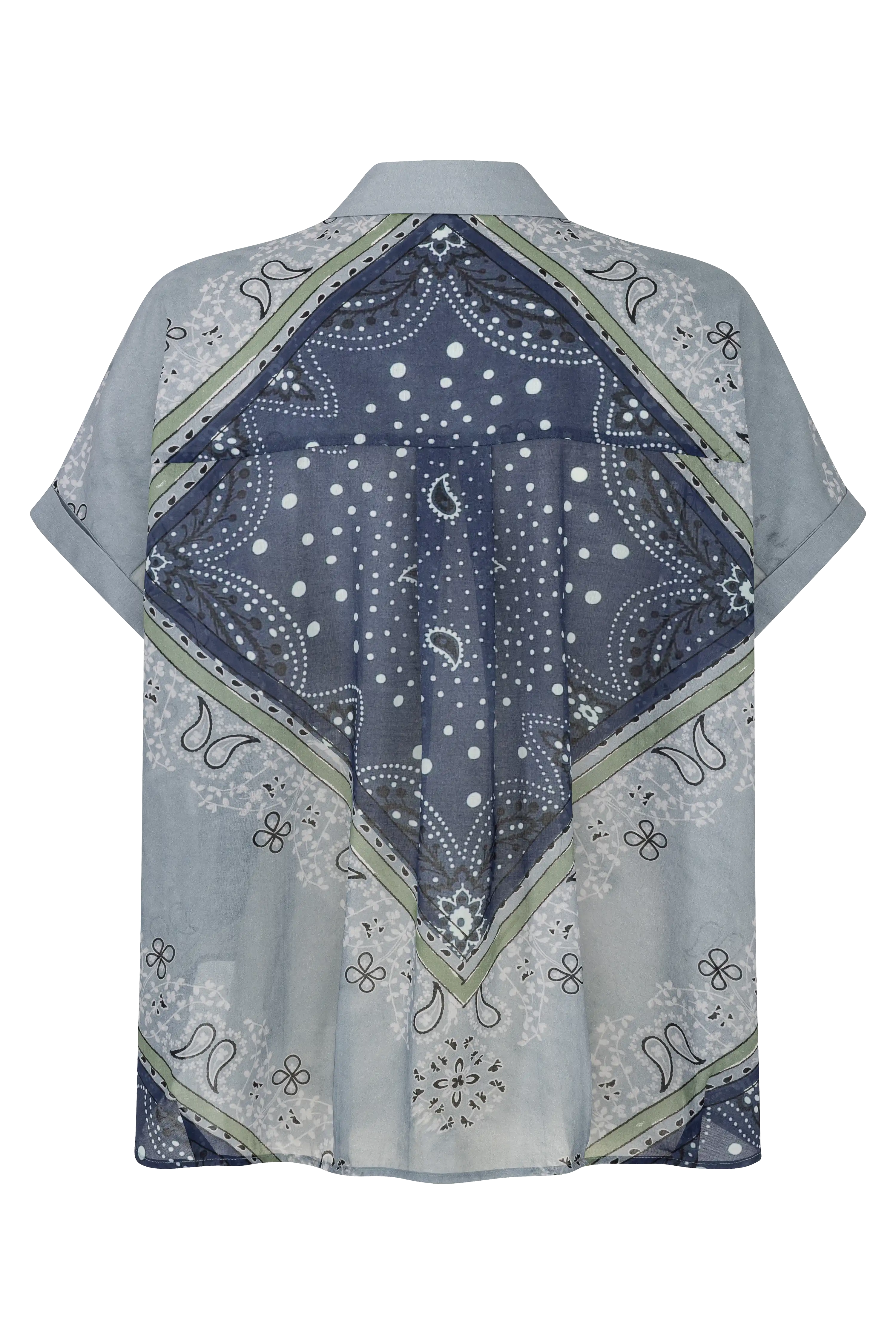 Oversized Printbluse