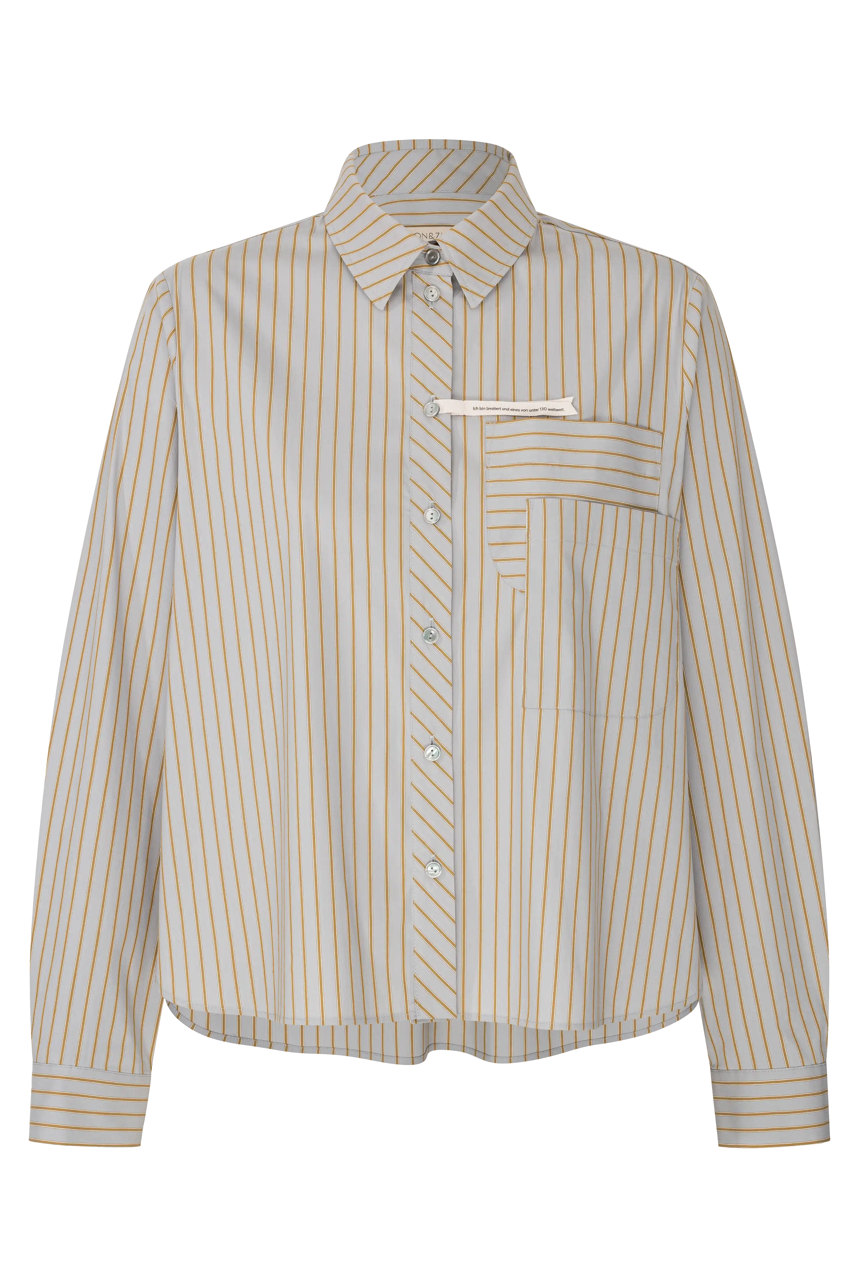 Gestreifte Hemdbluse VON&ZU
