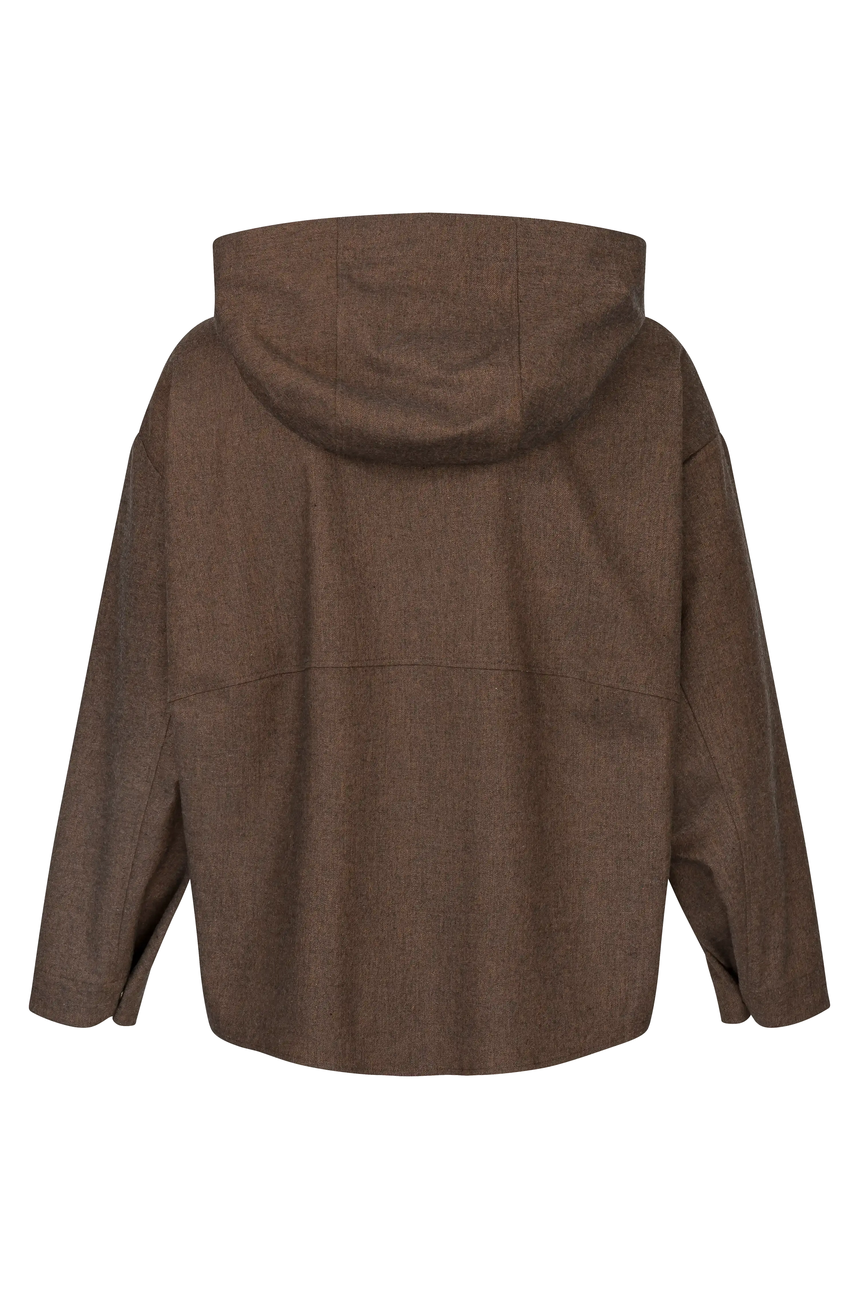 Kapuzenbluse aus Flanell VON&ZU