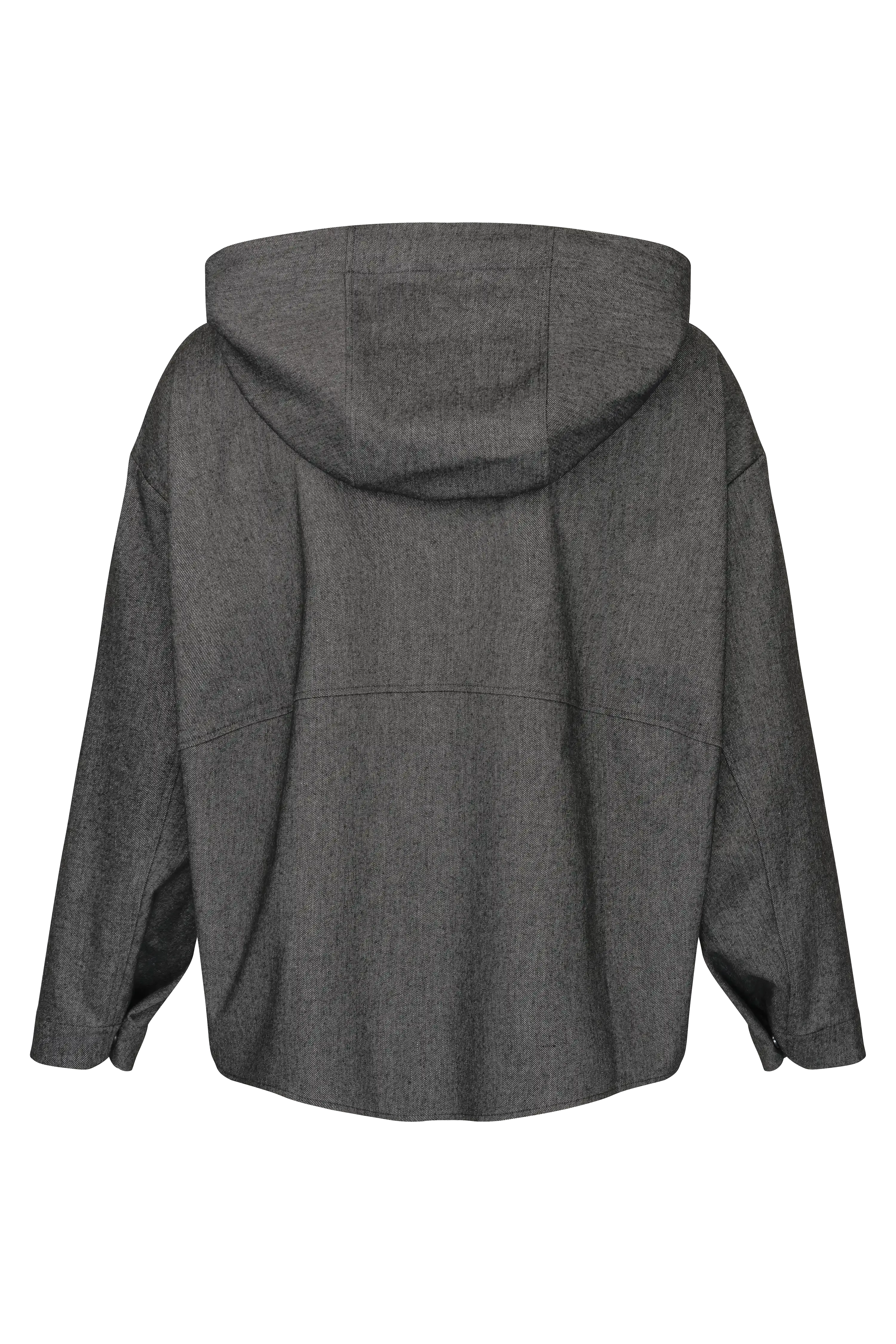 Kapuzenbluse aus Flanell VON&ZU