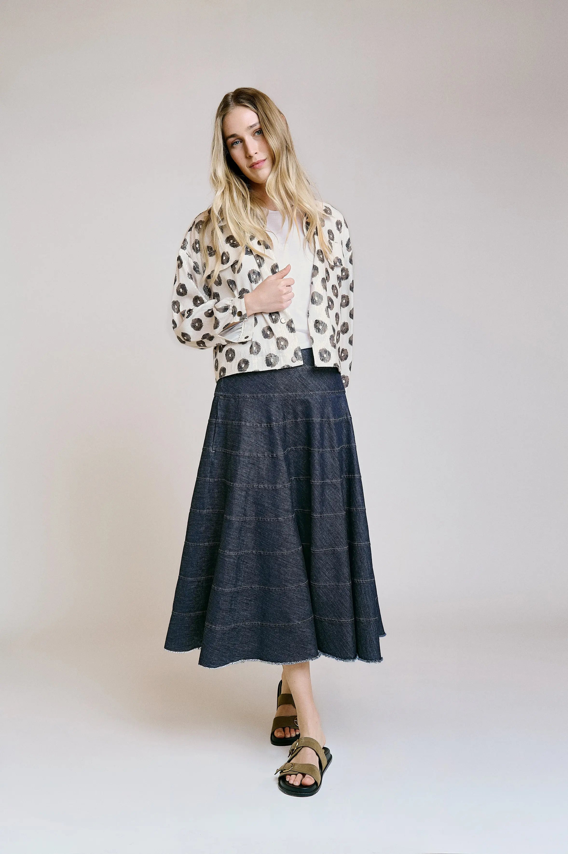 Midi Jeansrock VON&ZU