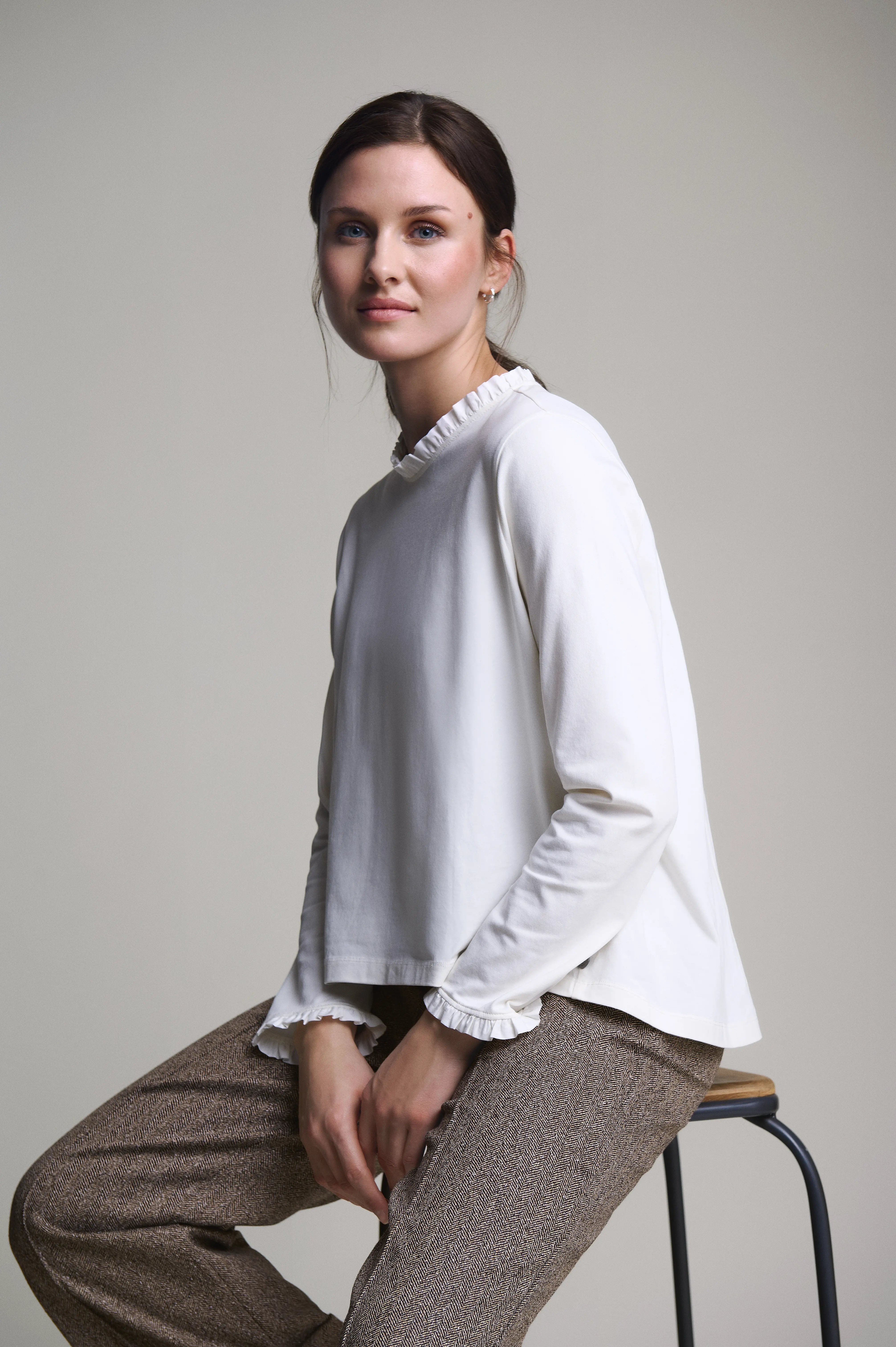 Rüschenshirt mit A-Linie VON&ZU