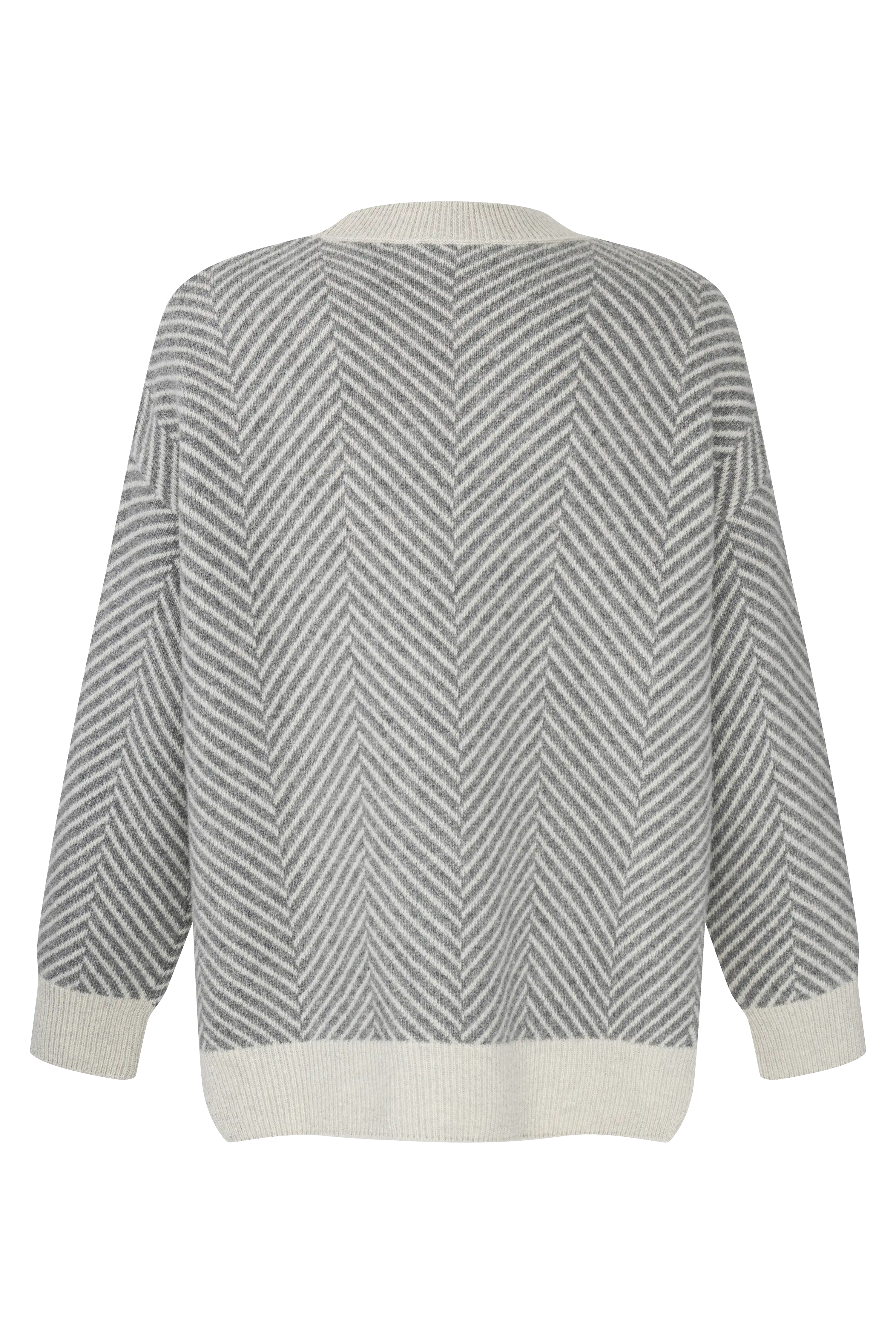 Strickpullover Fischgrat VON&ZU