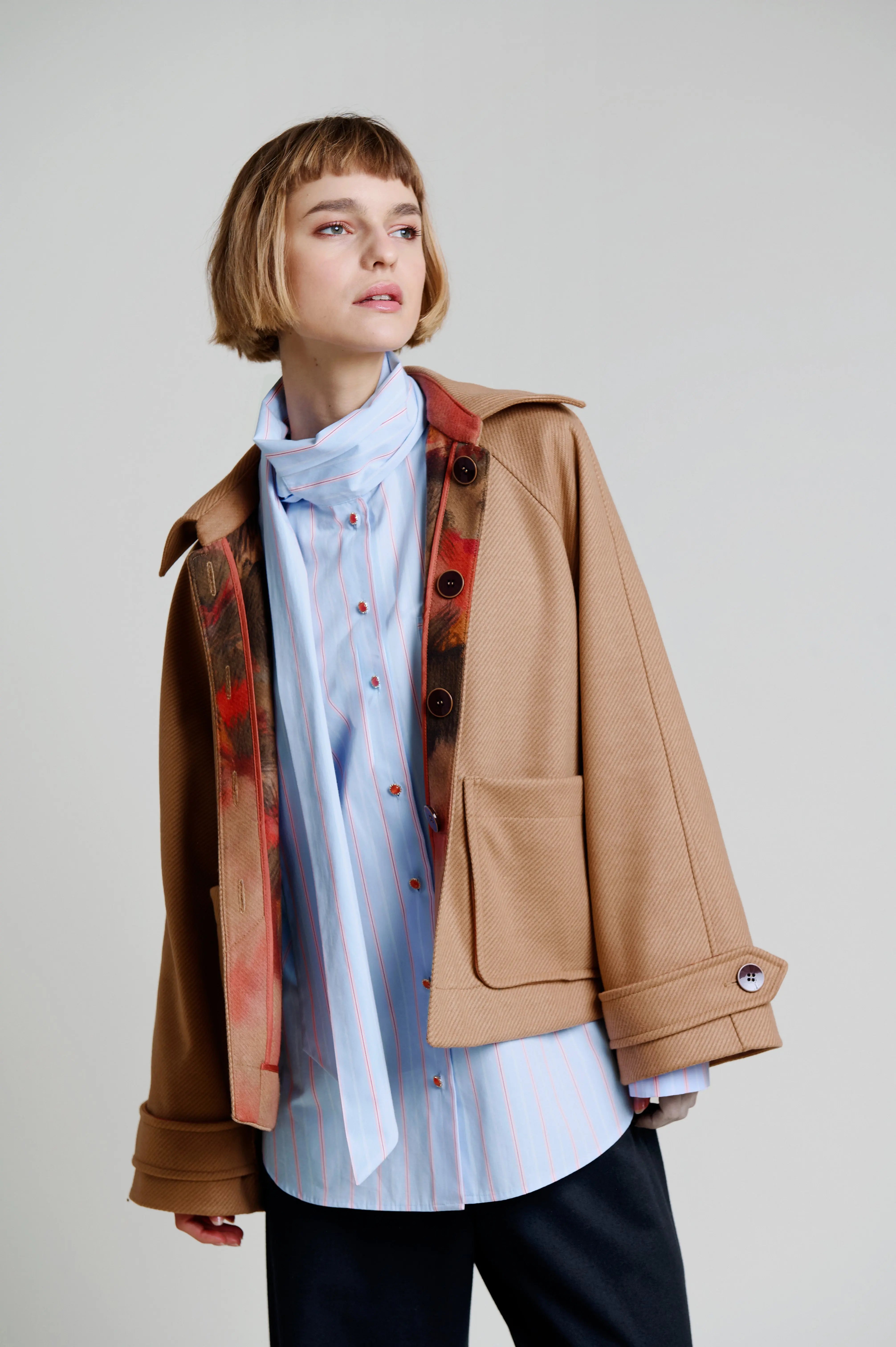 Wendejacke mit Raglanärmeln VON&ZU