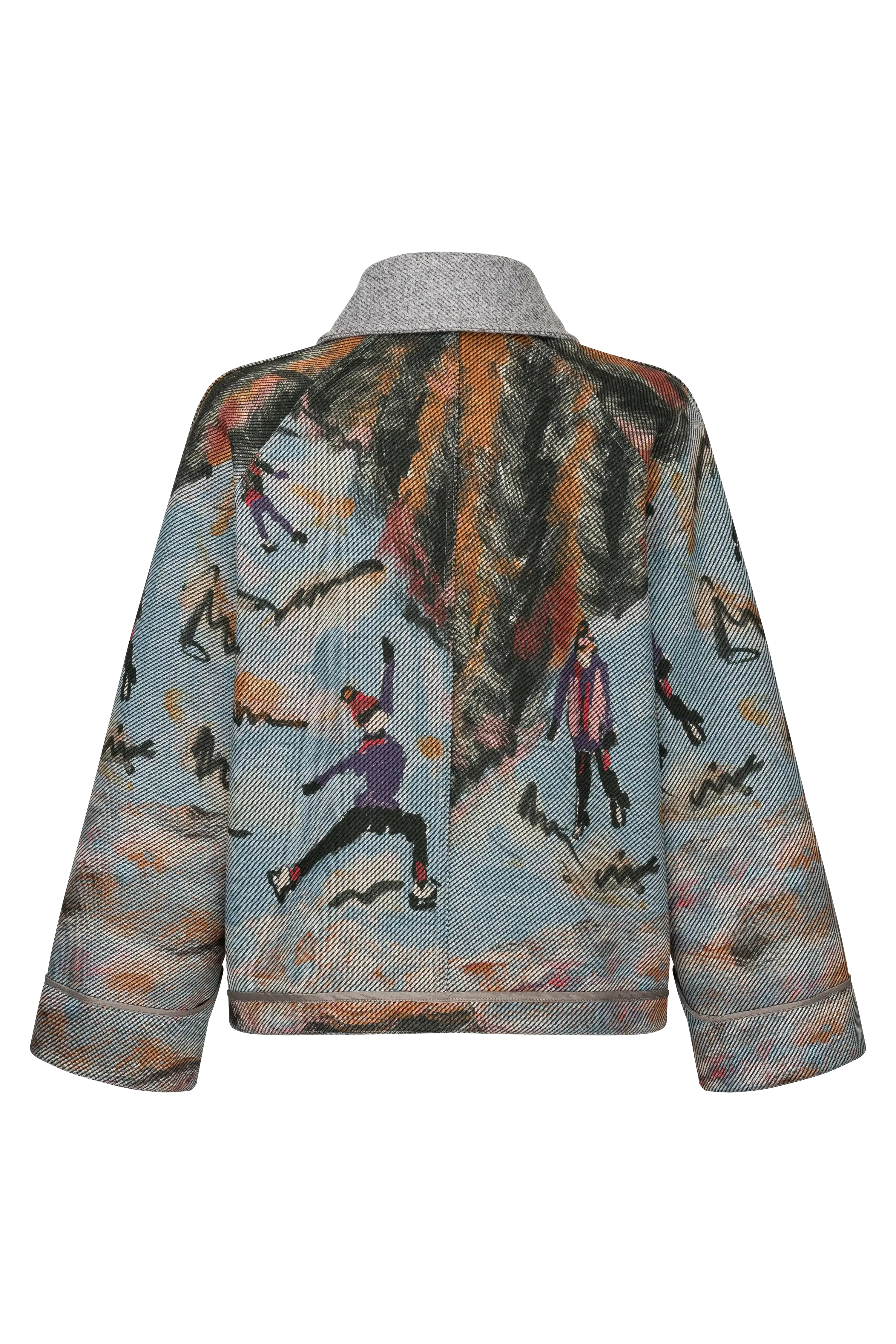 Wendejacke mit Raglanärmeln VON&ZU