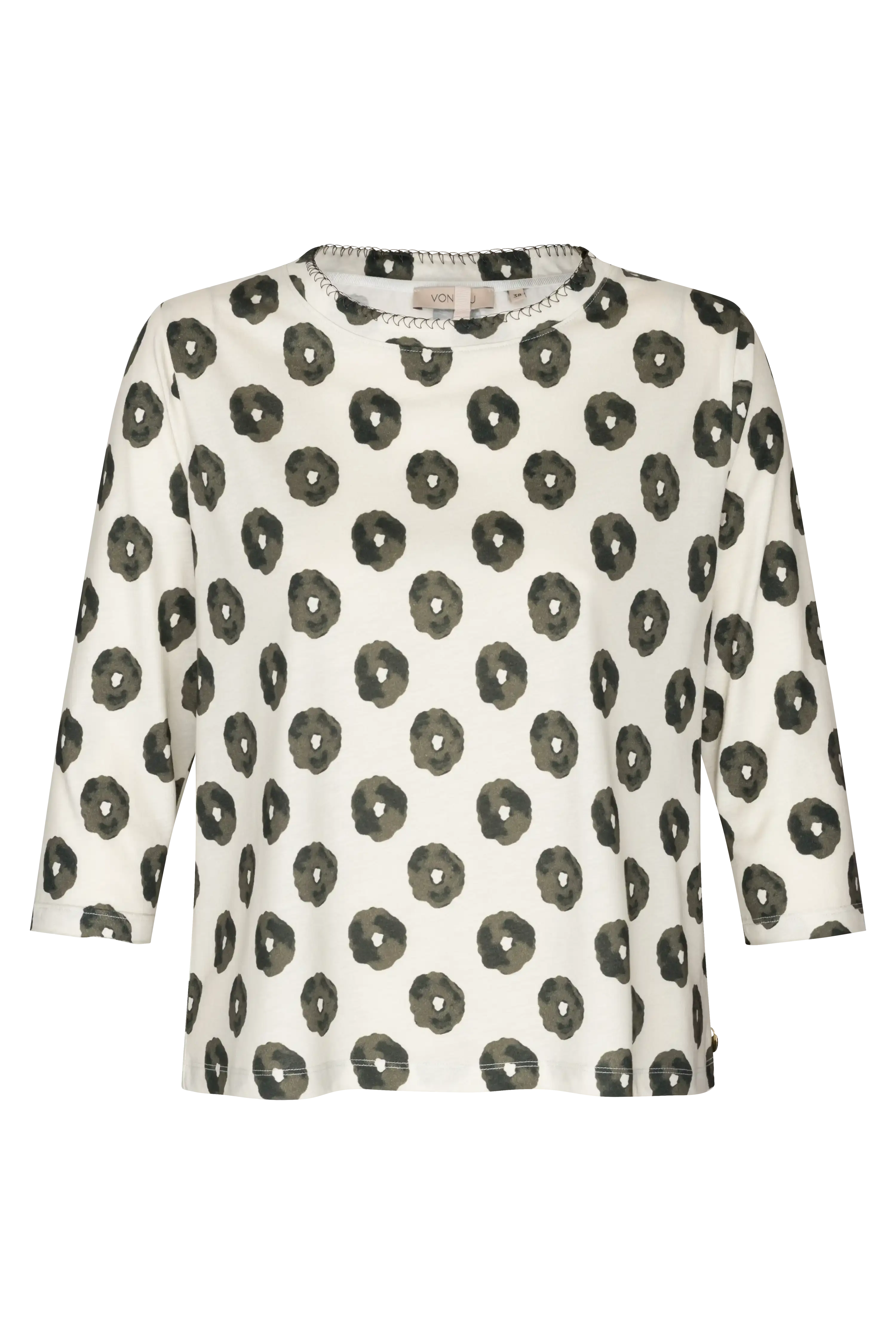 3/4 Ärmel Shirt mit Print VON&ZU