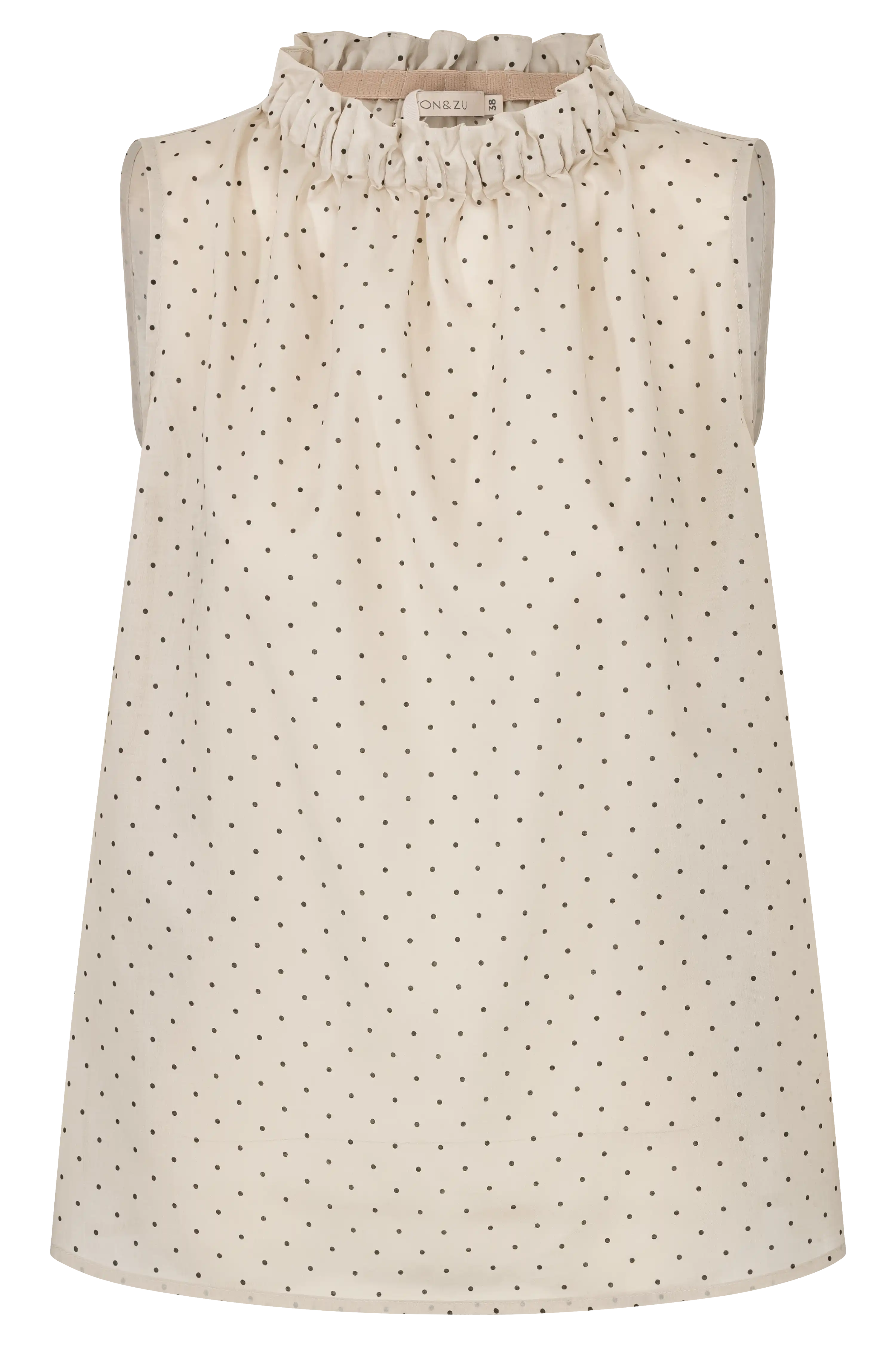 Rüschenbluse mit Print