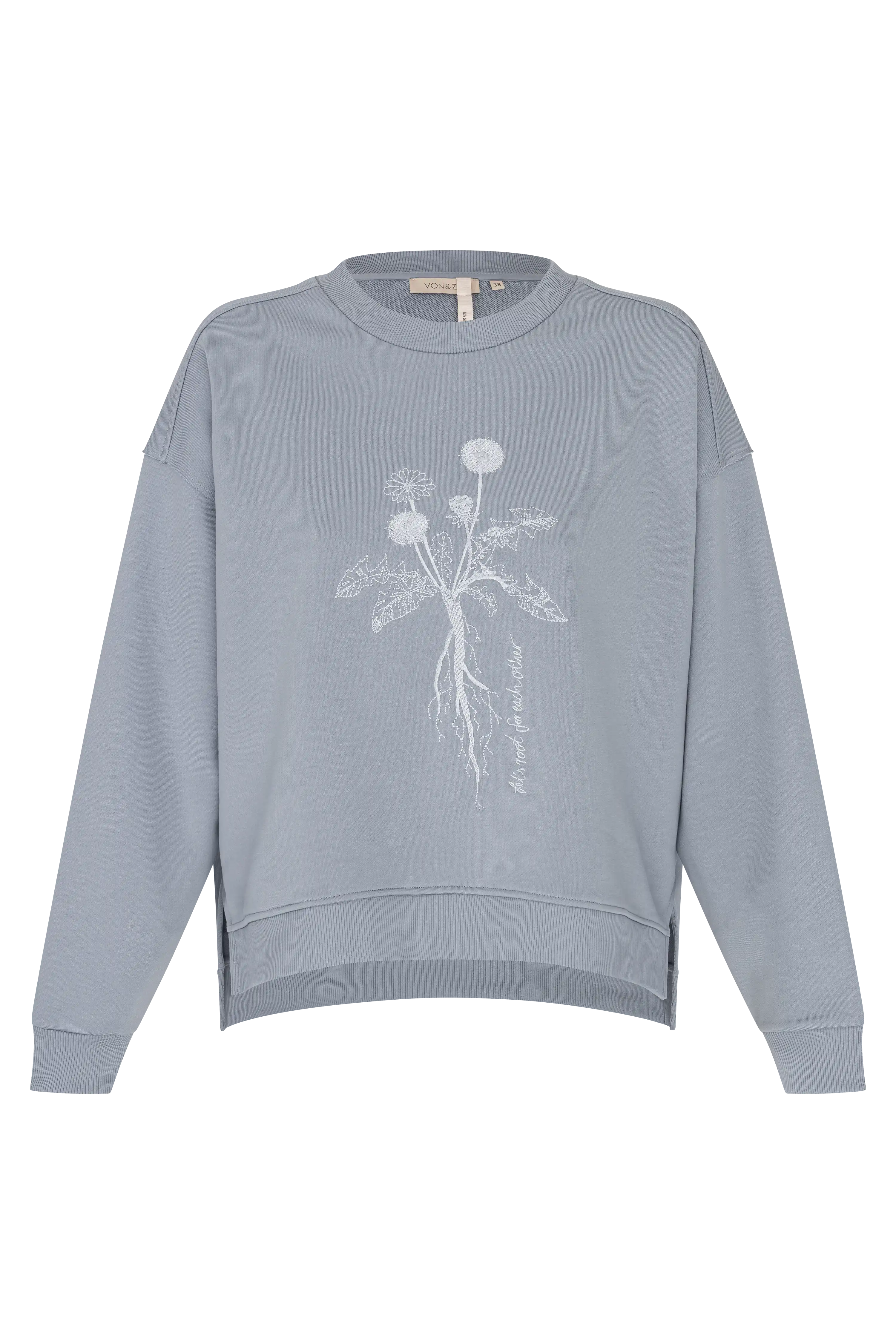 Sweatshirt mit Veredelung