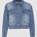 Bestickte Jeansjacke VON&ZU