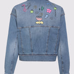 Bestickte Jeansjacke VON&ZU