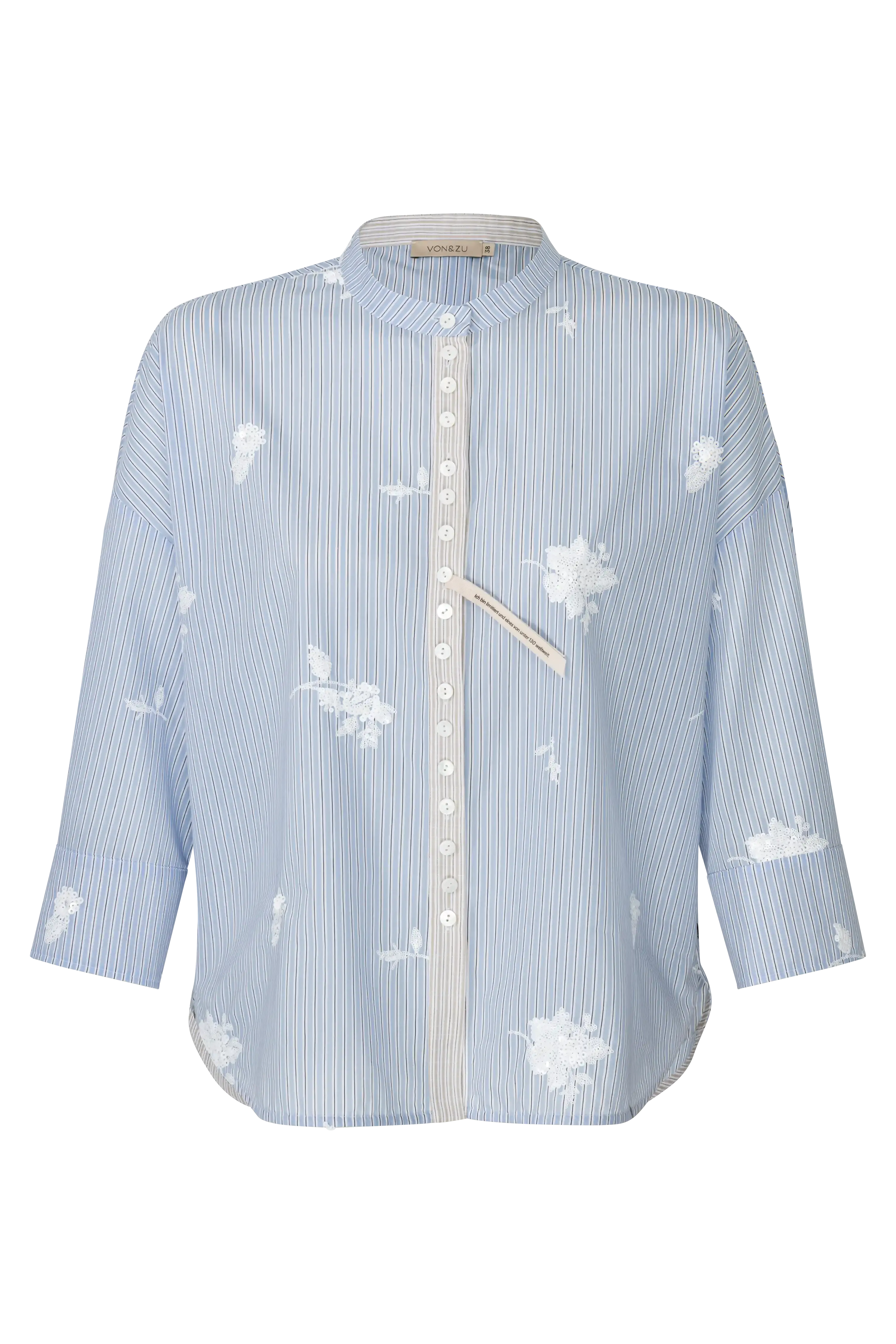 Bluse mit Pailletten VON&ZU