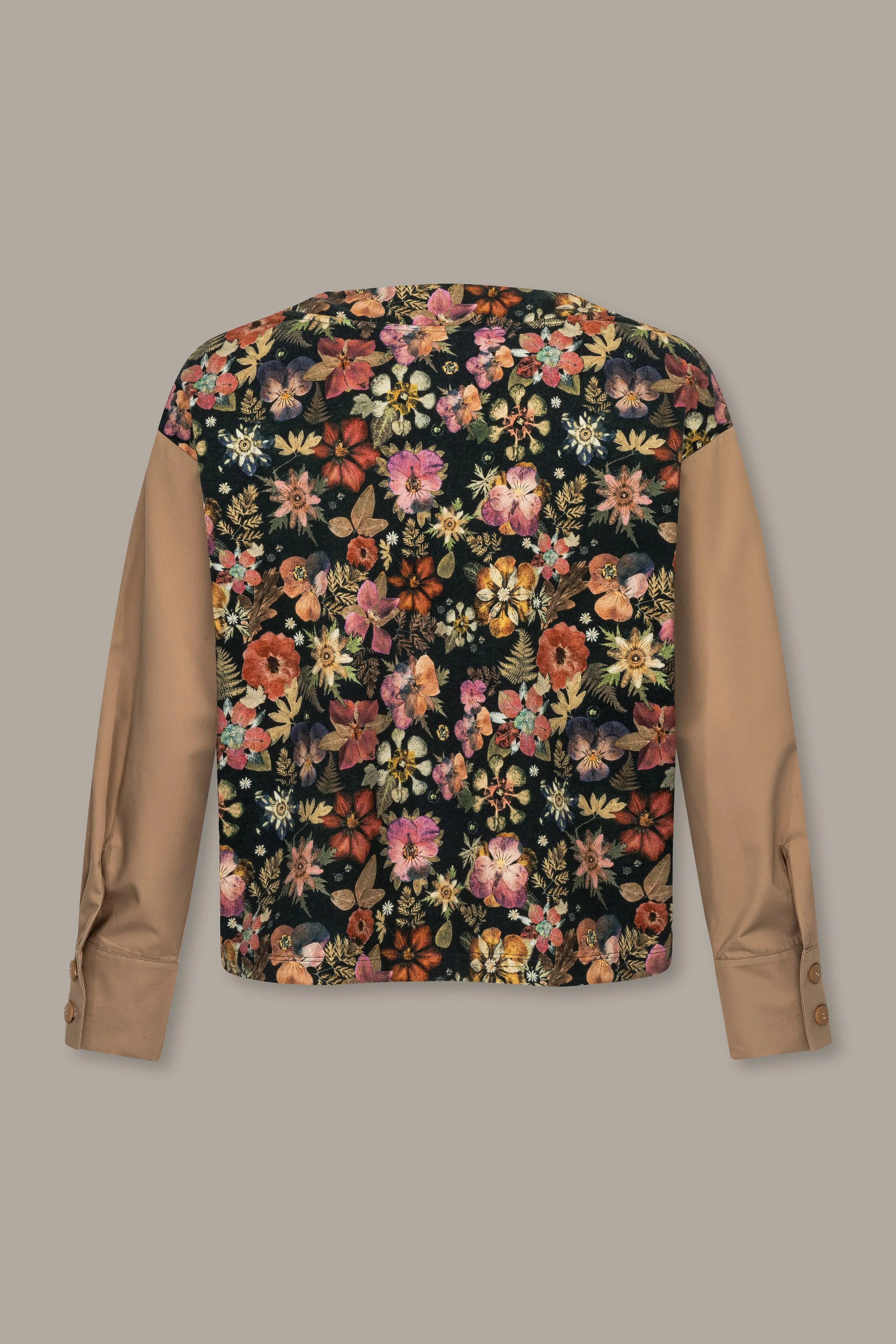 Blusensweatshirt mit Print VON&ZU