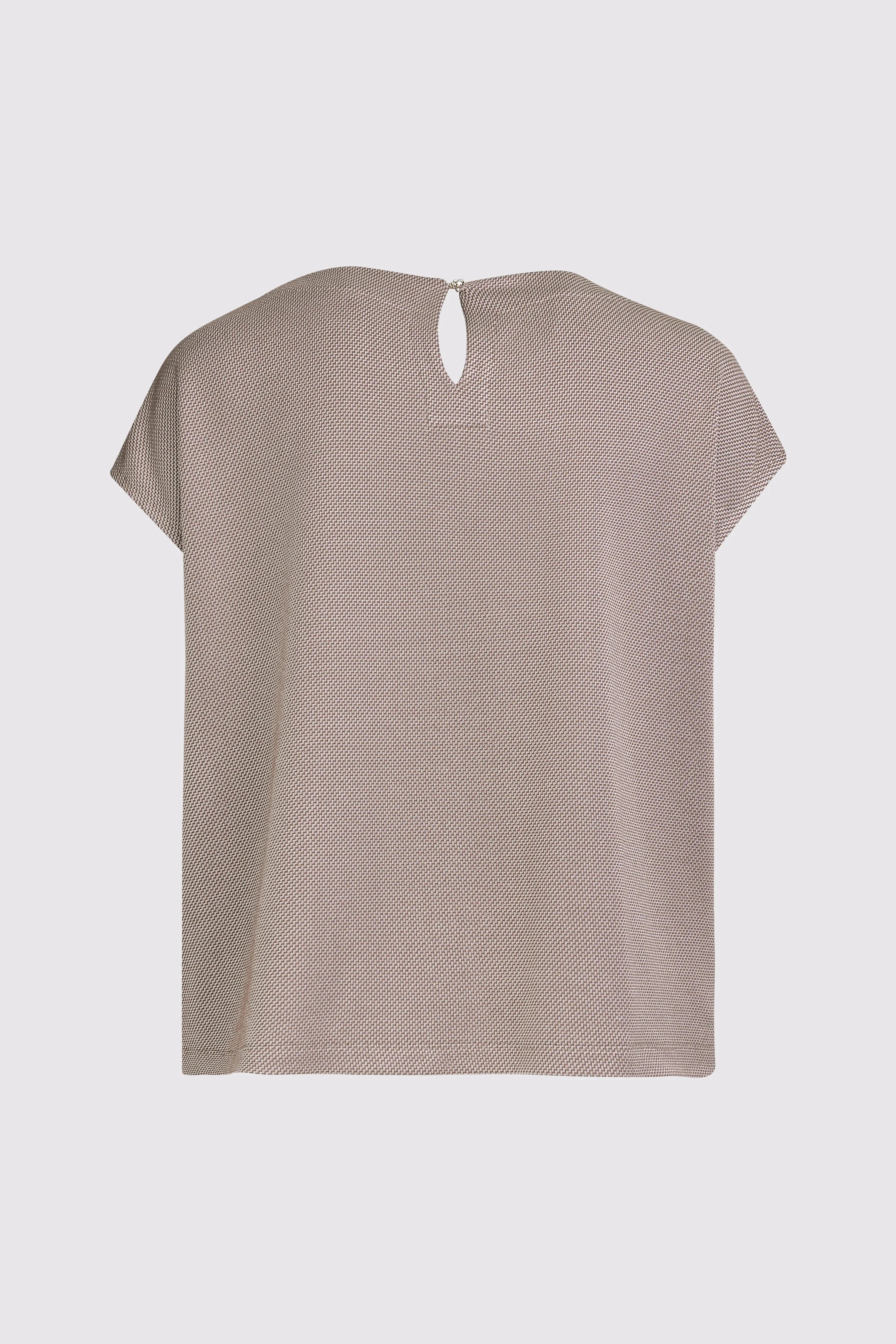 Edles Shirt aus Jerseyjacquard VON&ZU