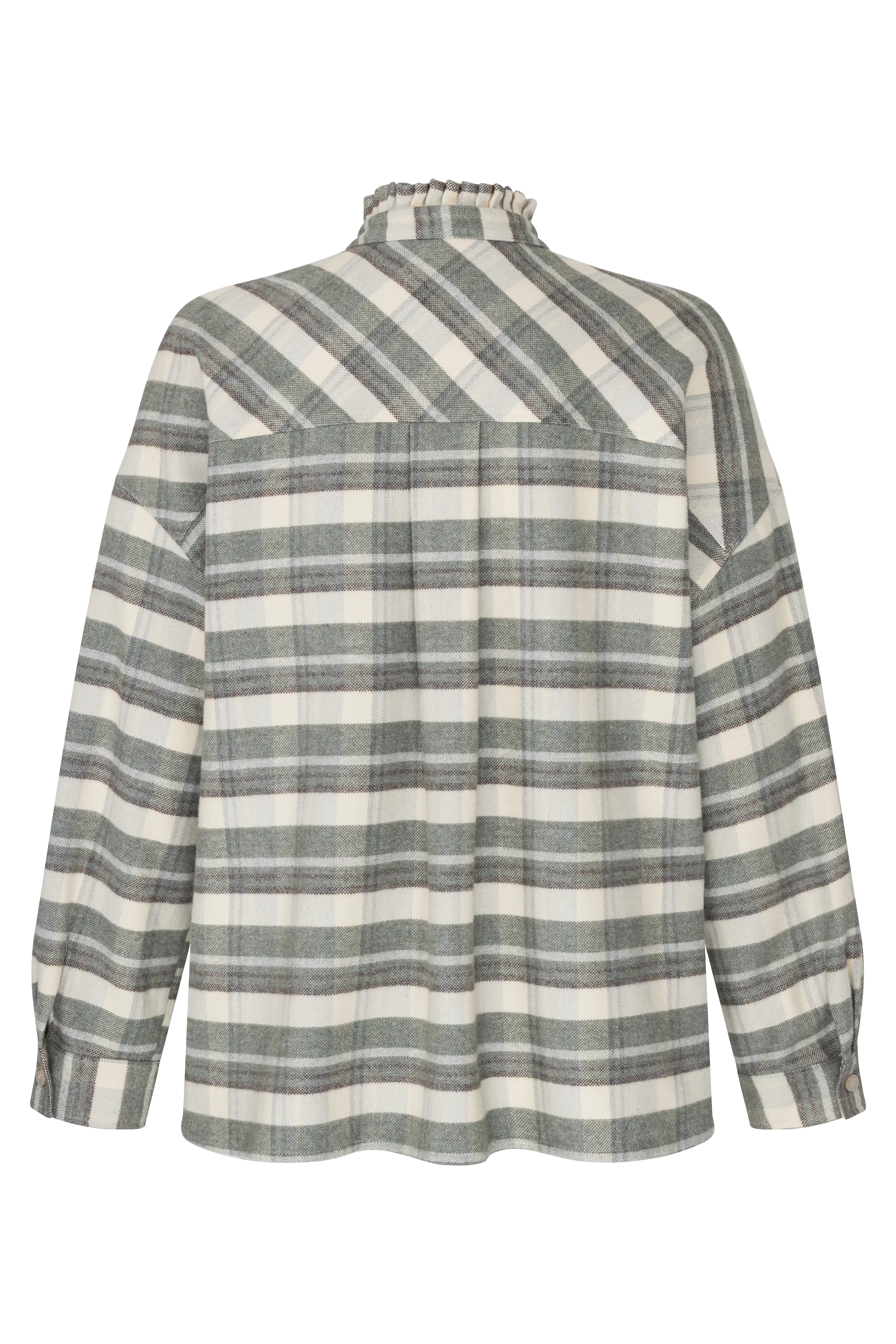 Karierte Flanellbluse VON&ZU