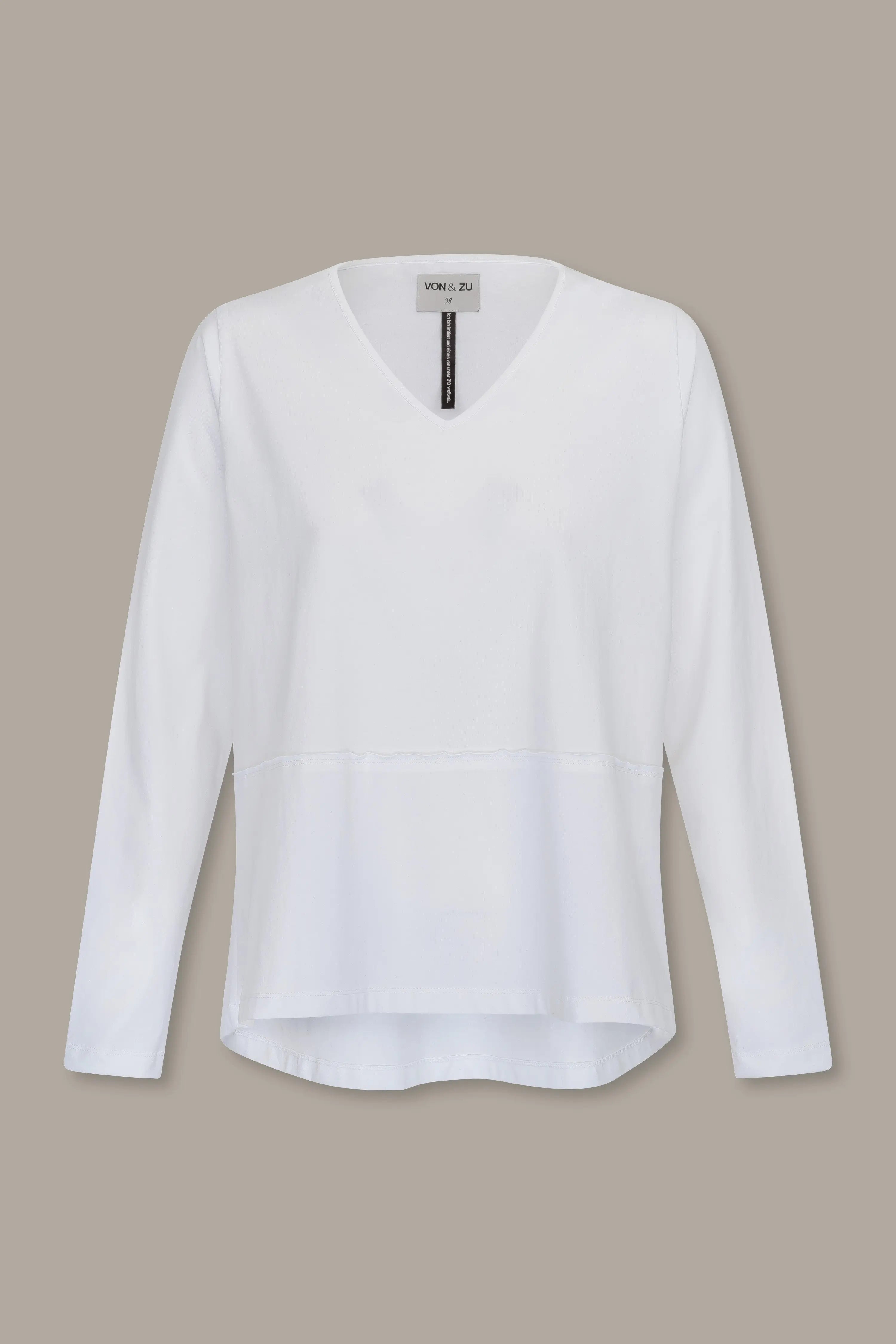 Lockeres V-Neck Shirt VON&ZU