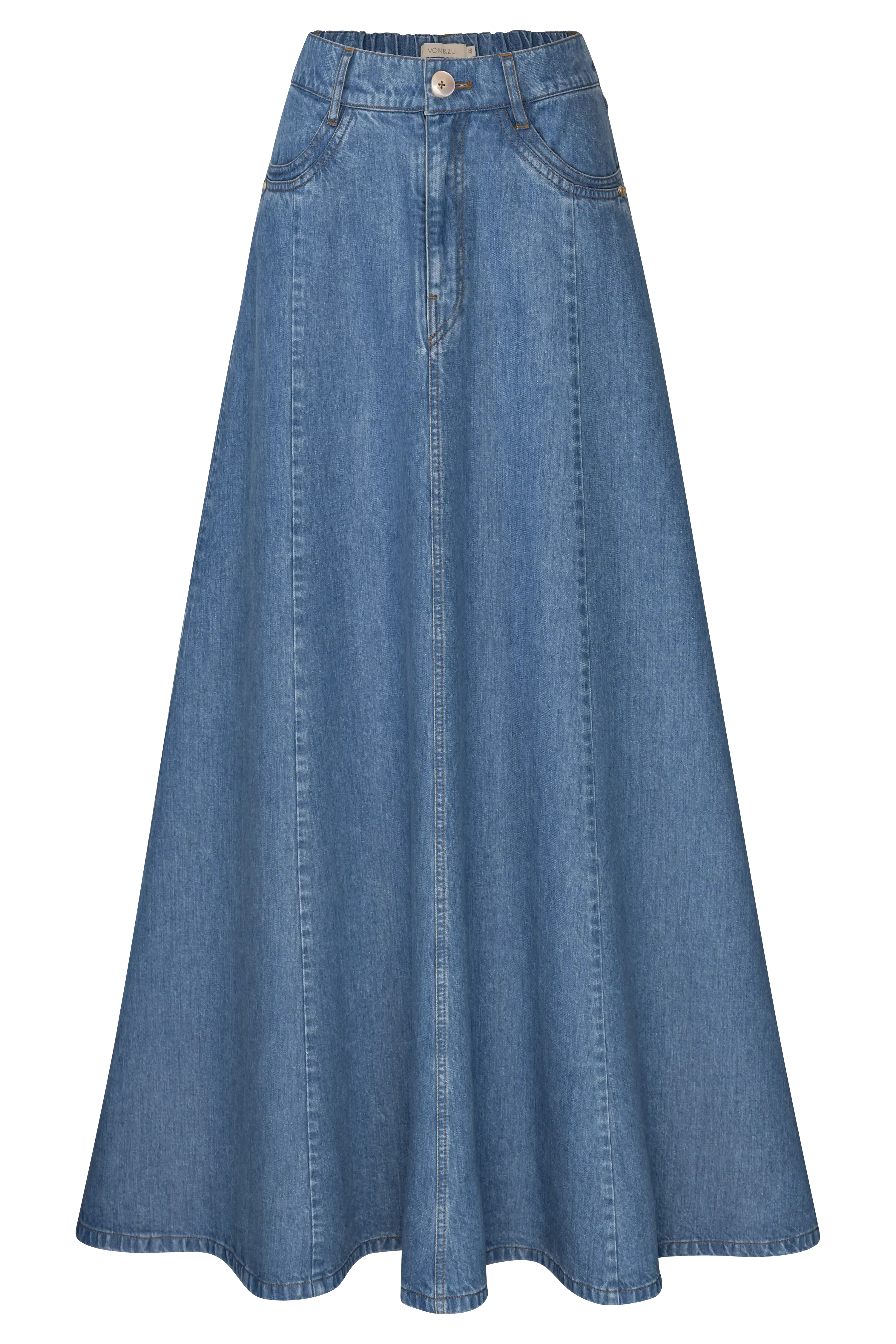 Maxi Jeansrock VON&ZU