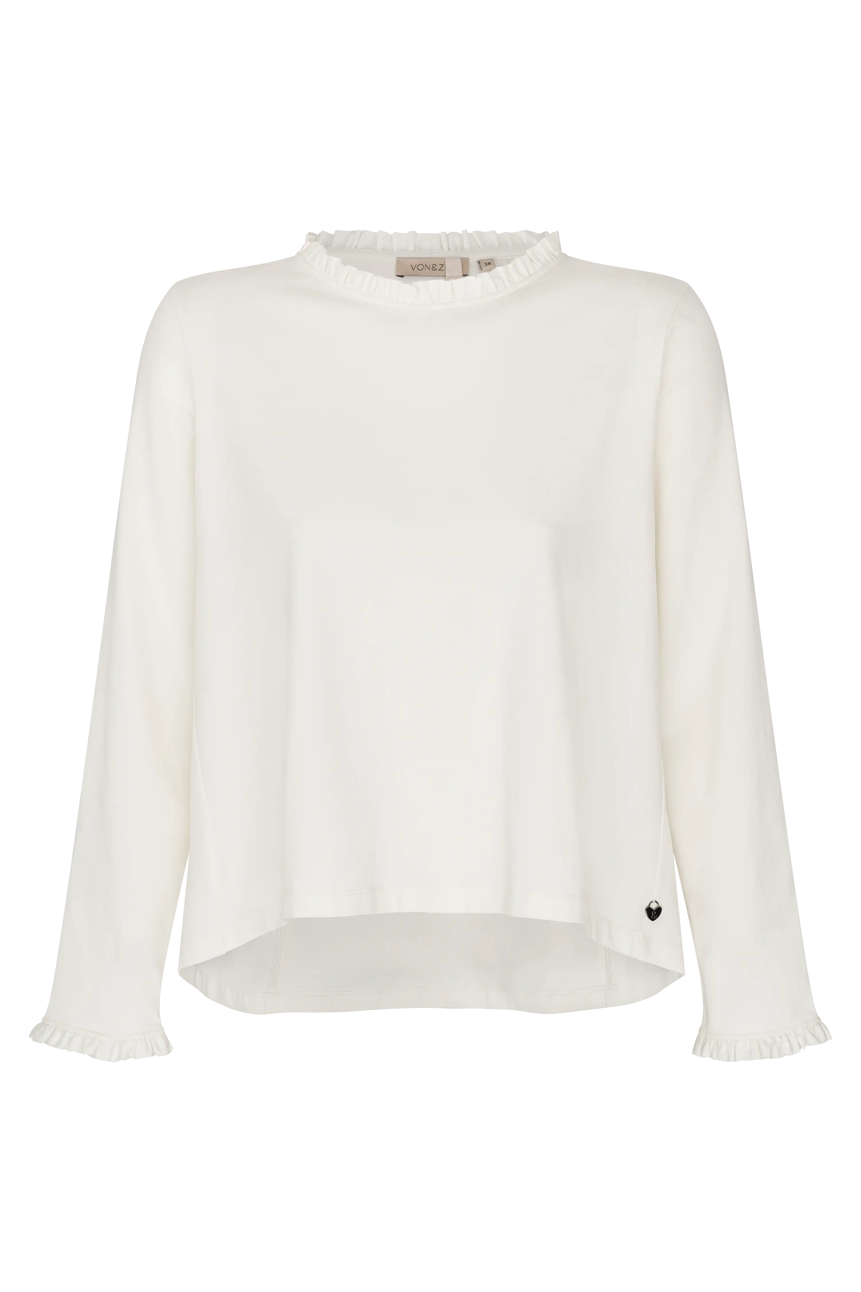 Rüschenshirt mit A-Linie VON&ZU