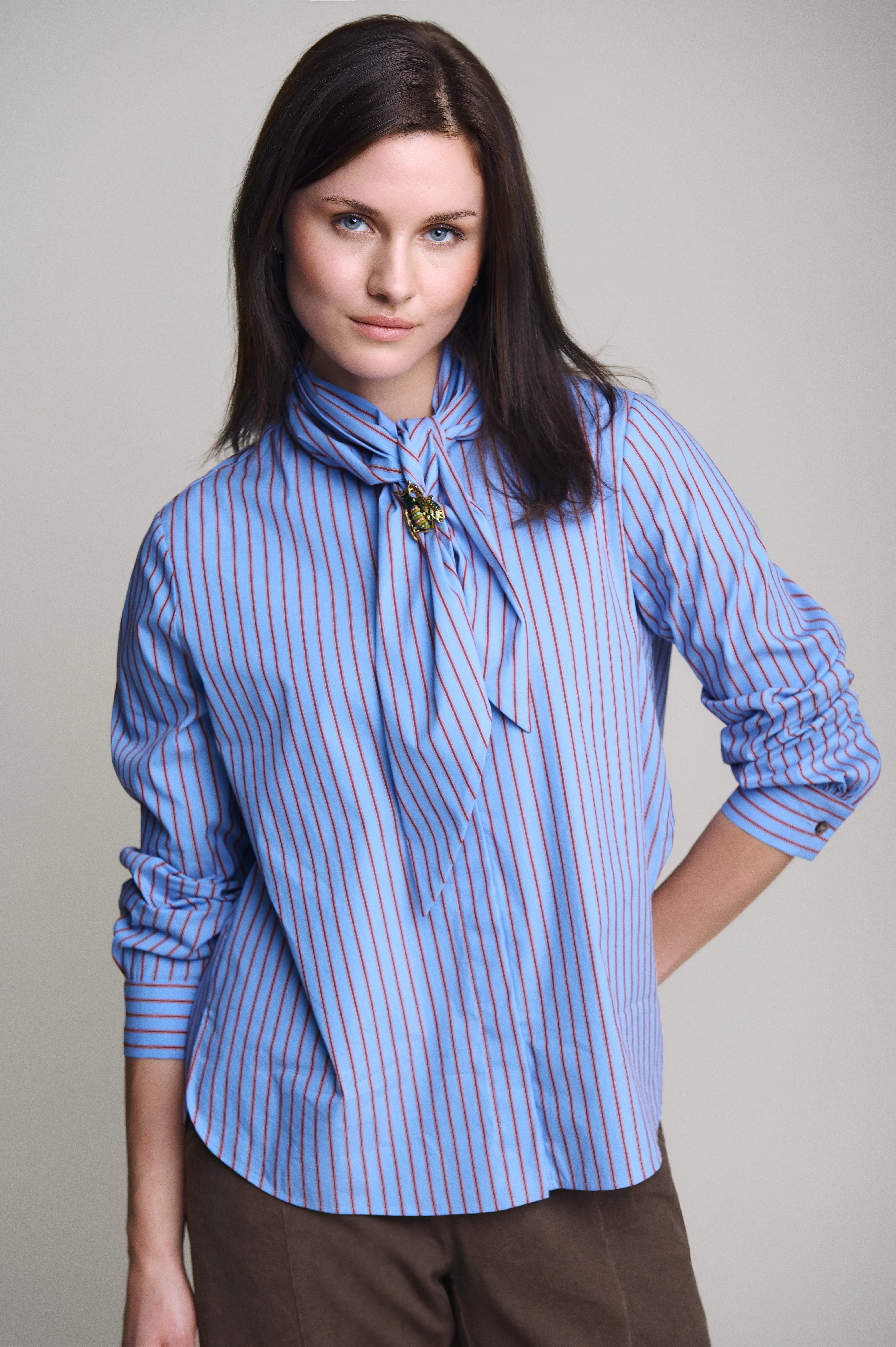 Schluppenbluse VON&ZU