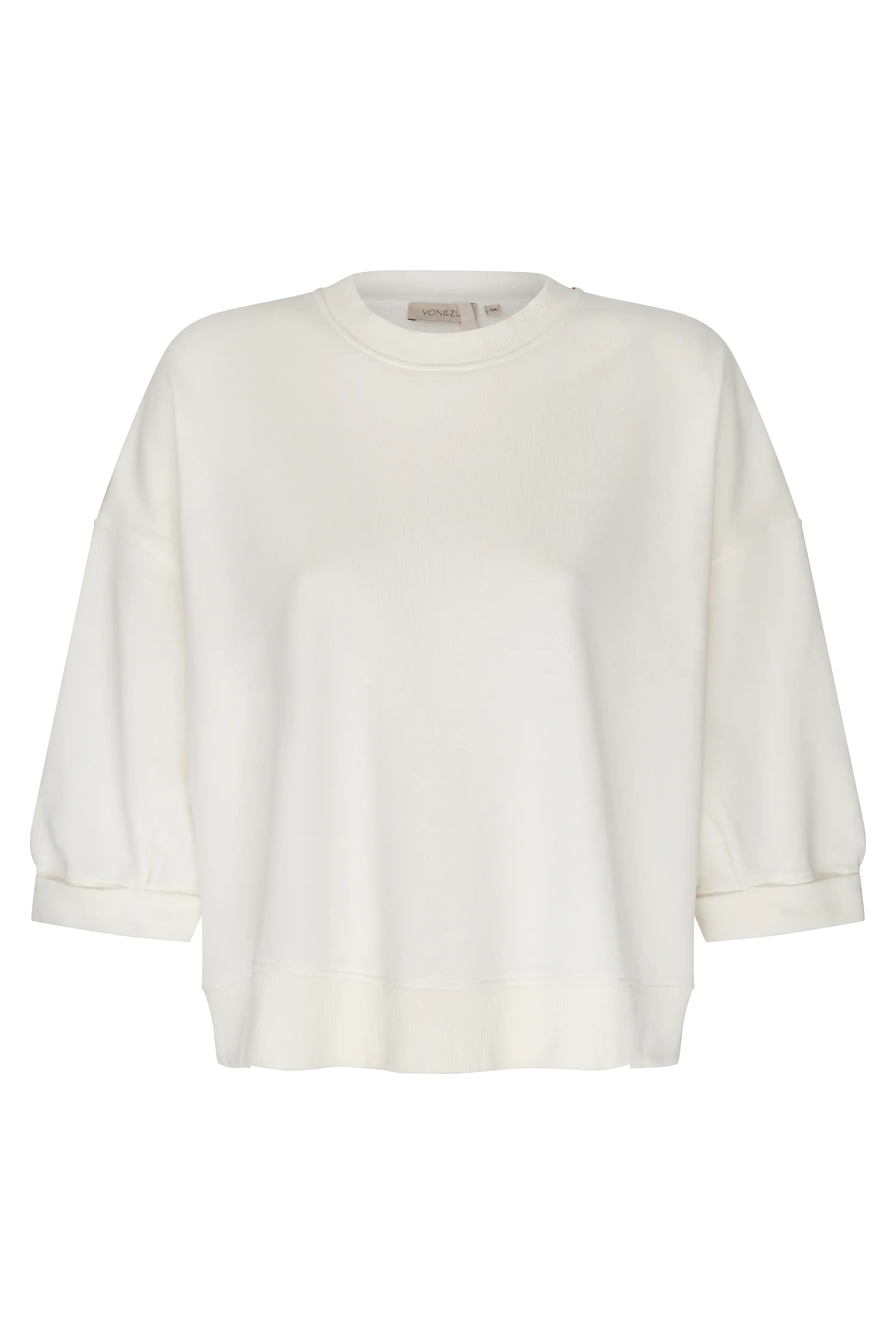 Sweatshirt mit Stickerei auf Rückteil VON&ZU