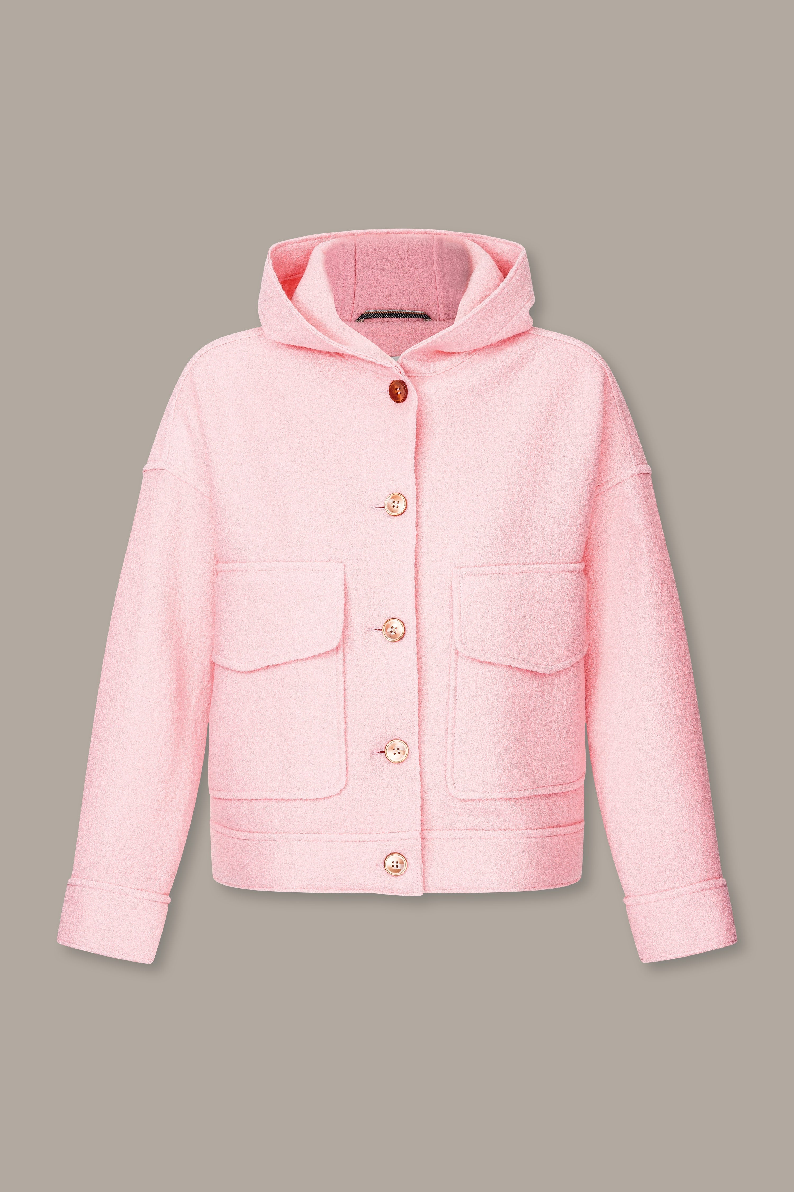 Walkjacke mit Kapuze VON&ZU