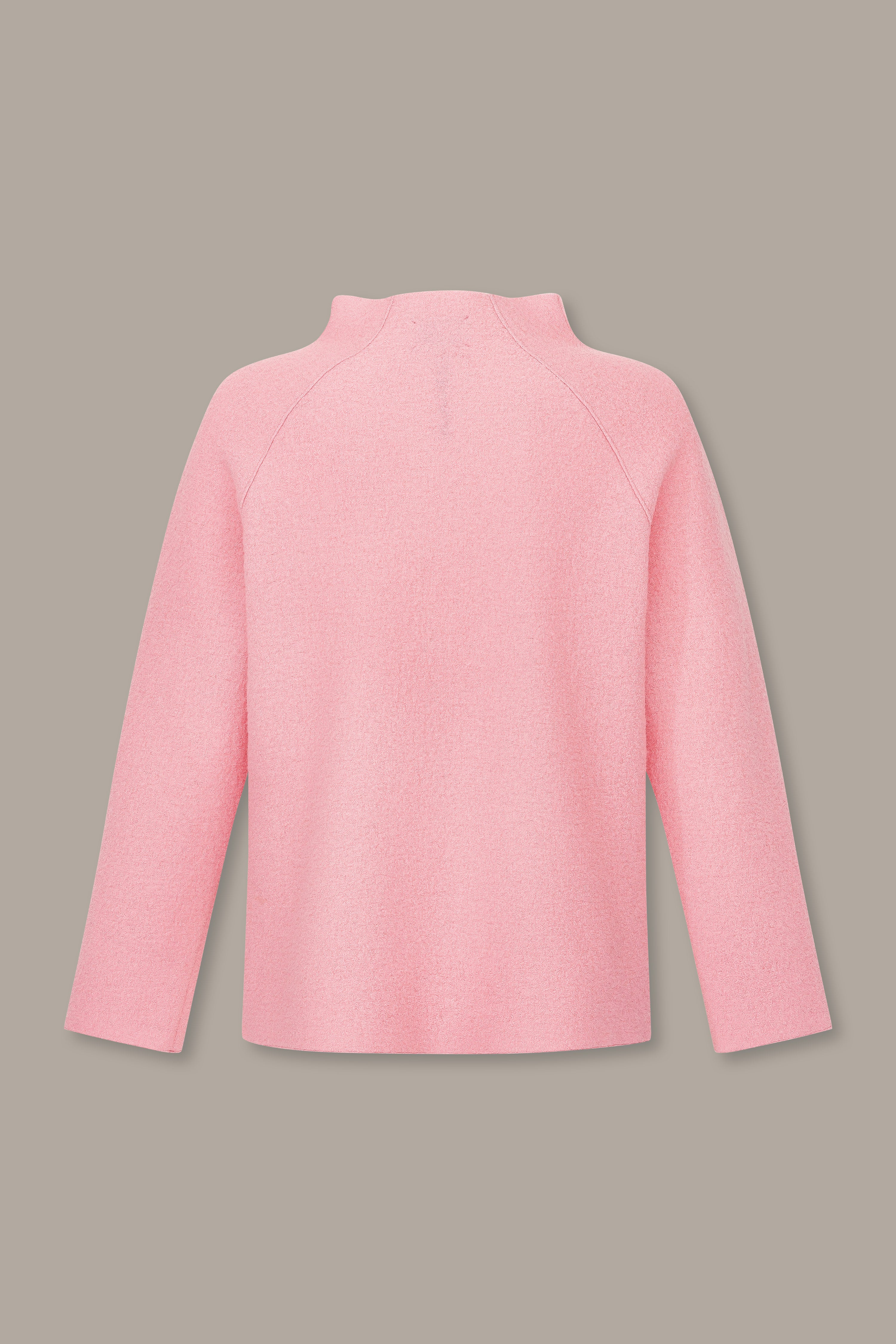 Long-sleeved cotton shirt with ruffles