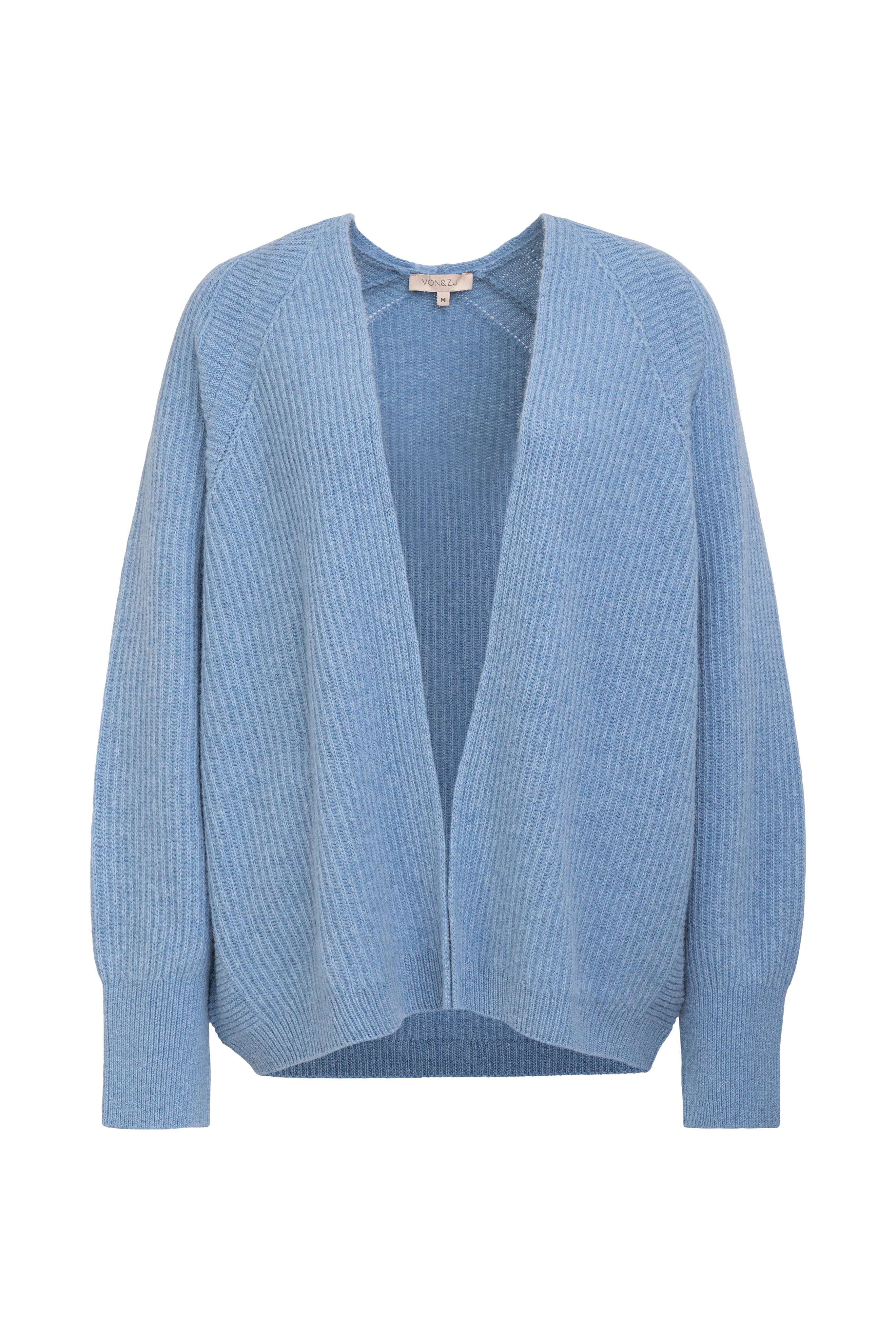 Cardigan made from recycled wool