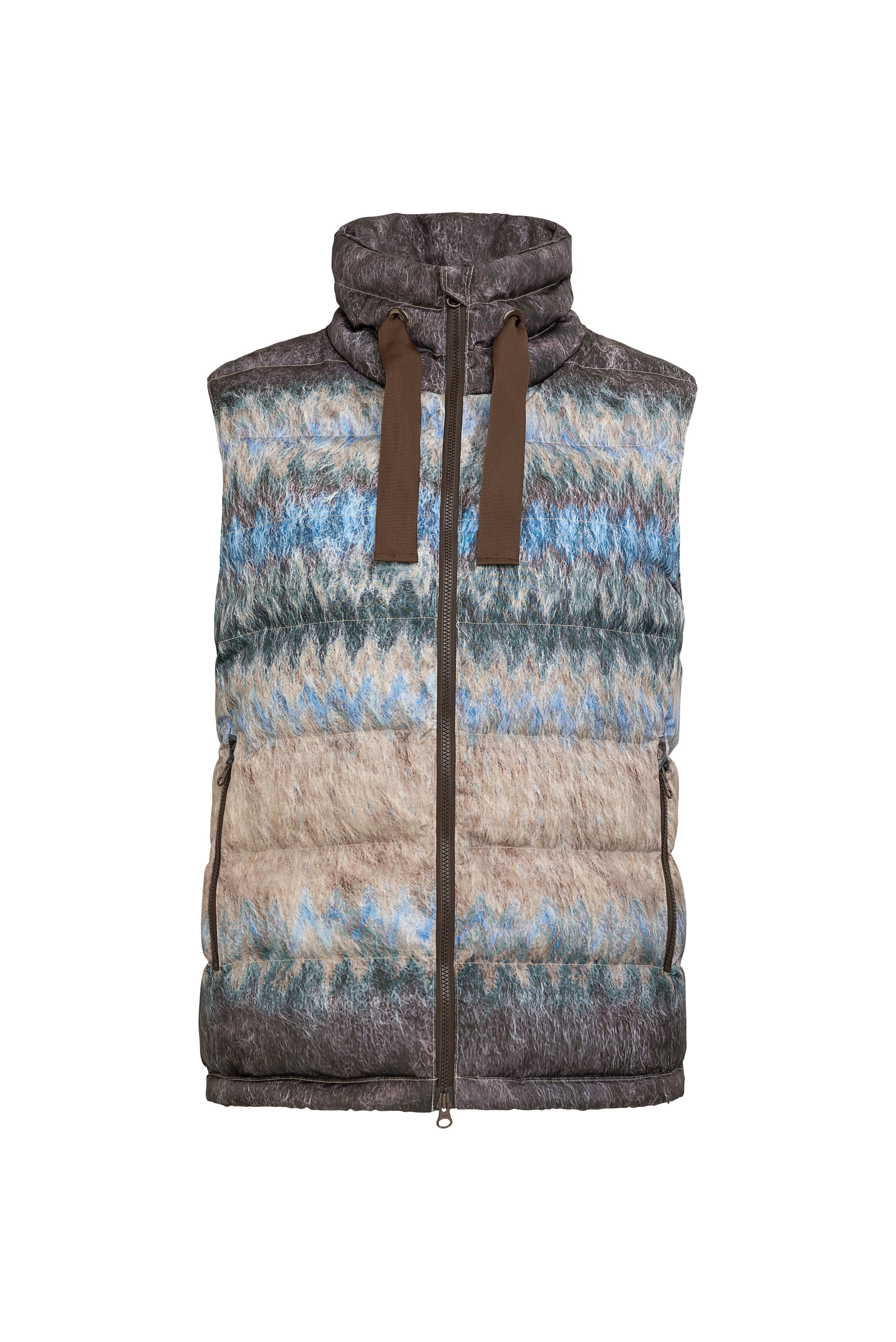 New Nordic quilted vest